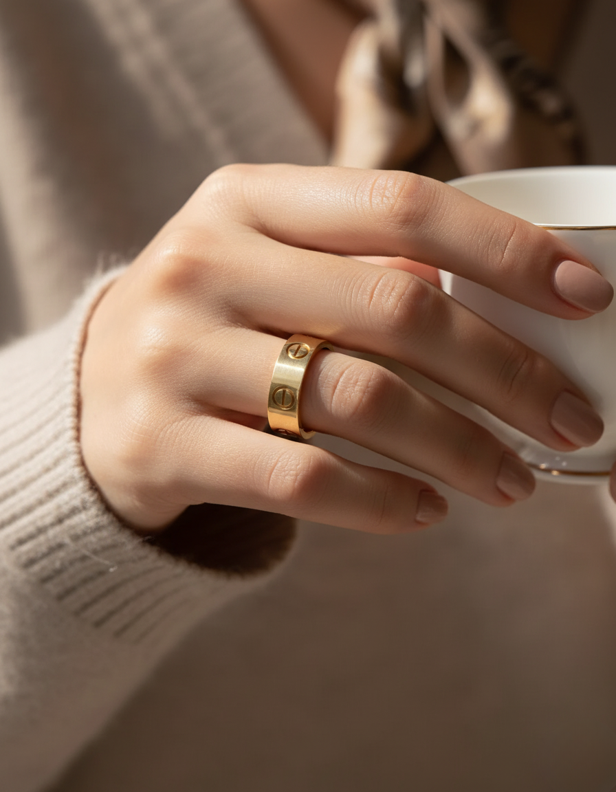 Lumaire –  Eternal Gold Ring