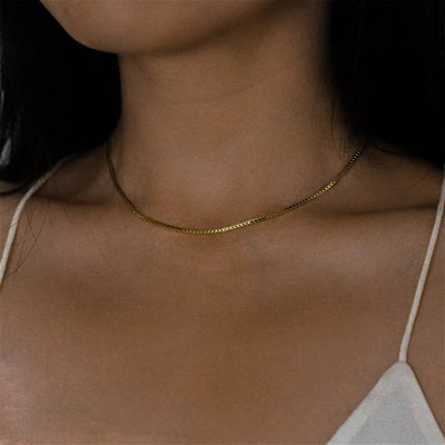Jocelyn - Box Chain Necklace