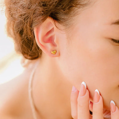 Tegan - Heart Earrings