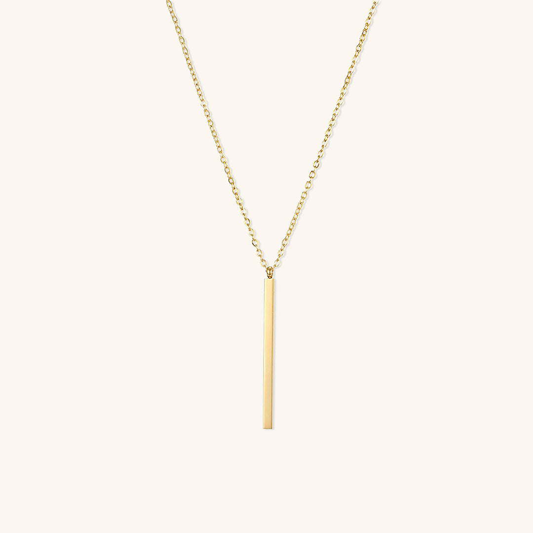 Nadine - Vertical Bar Necklace