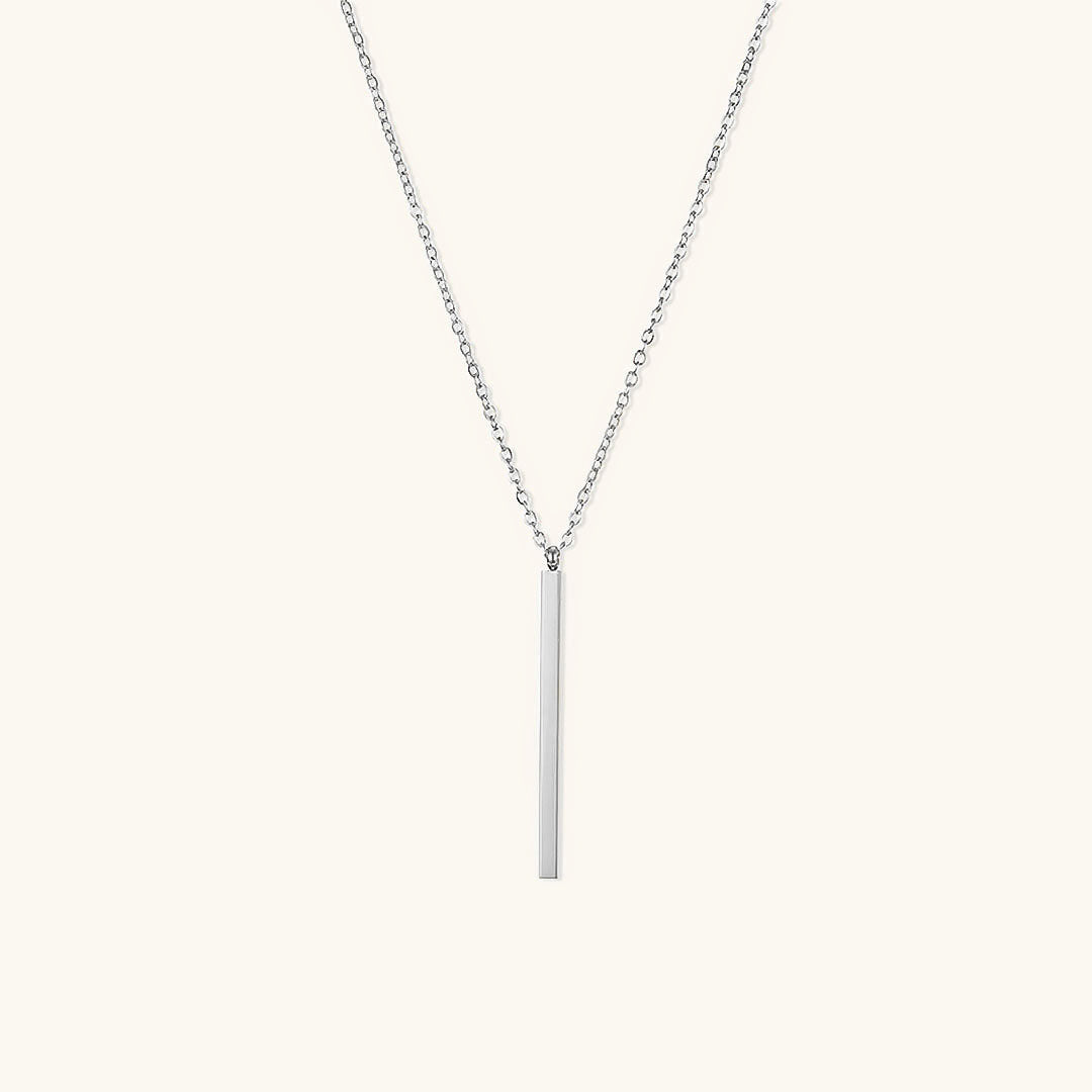 Nadine - Vertical Bar Necklace