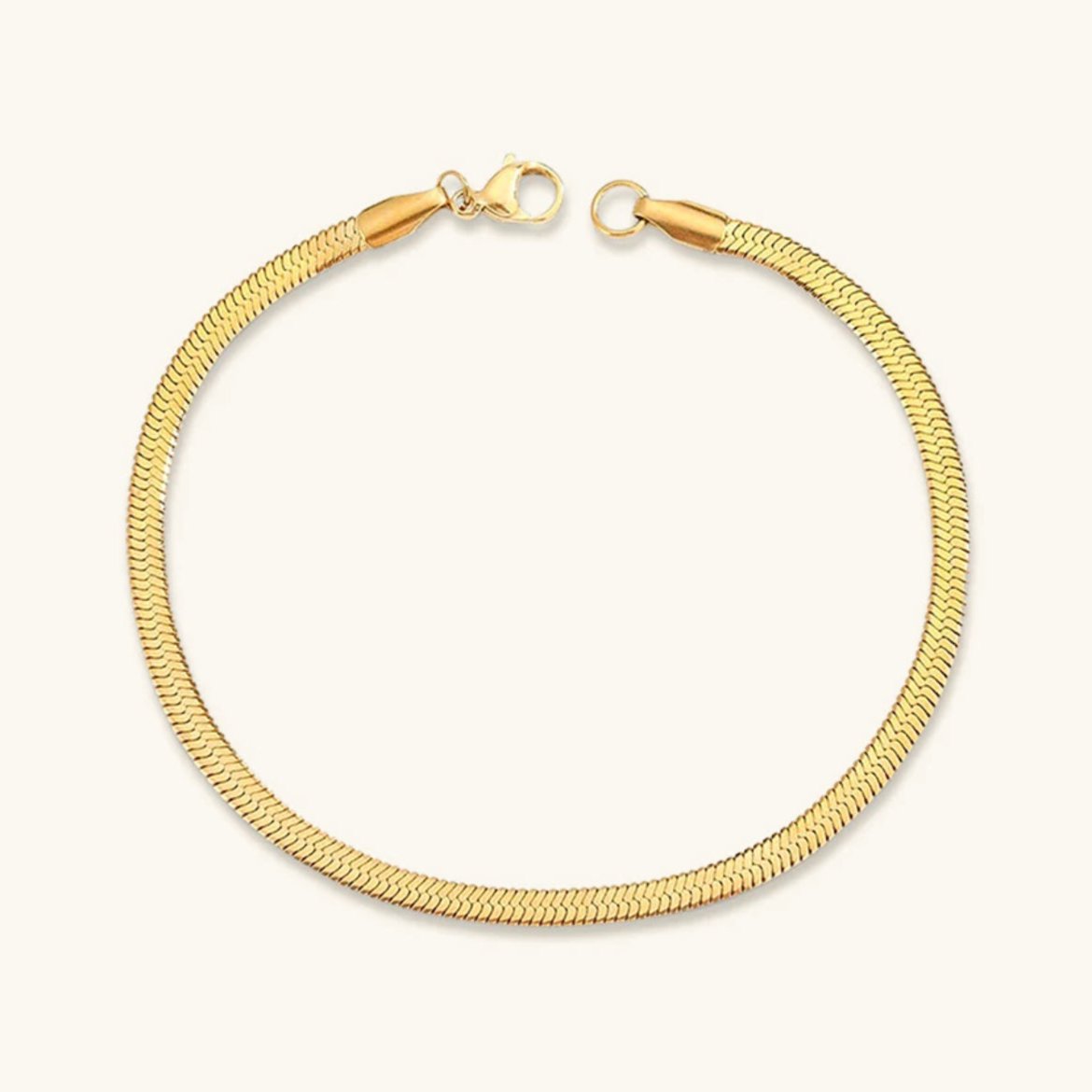 Mara - Bold Herringbone Bracelet