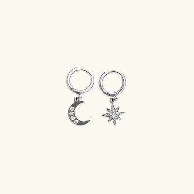Roxanne - Moon Star Earrings