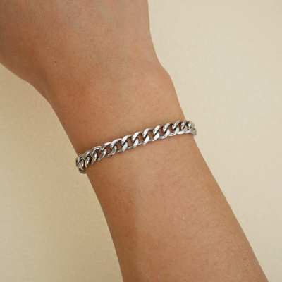Man Cuban Chain Bracelet