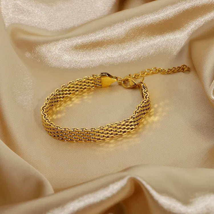 Helena - Gold Chain Bracelet