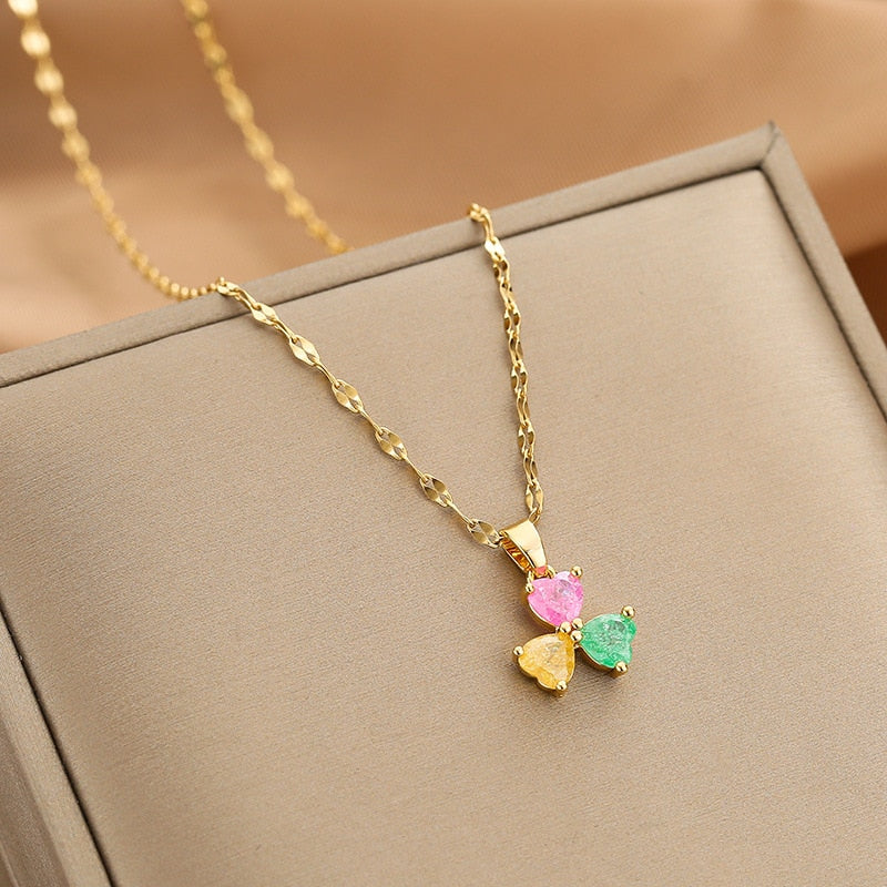 Roselle - Iconic Dainty Heart Necklace