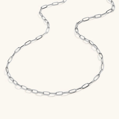 Leonie - Classic Paperclip Chain Necklace