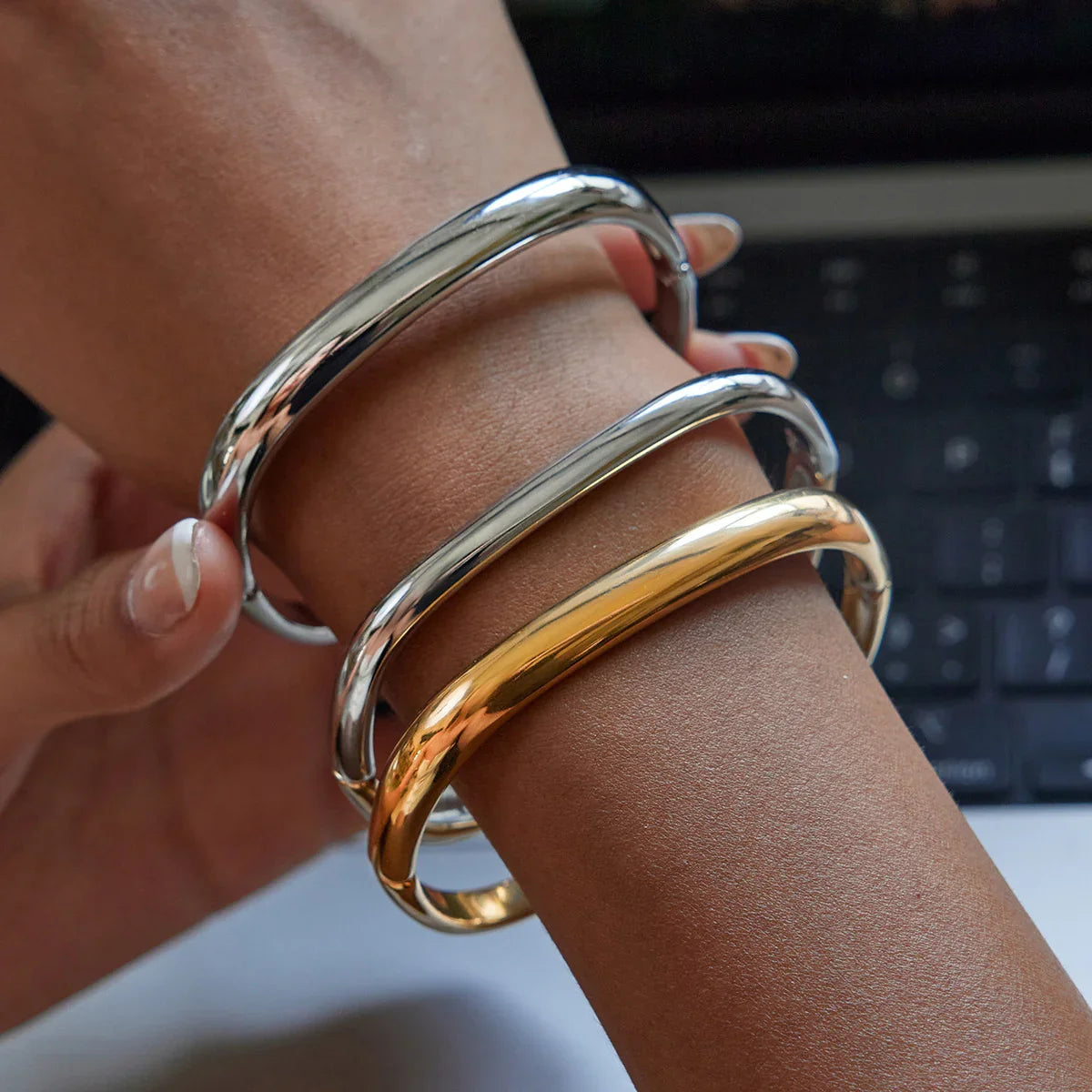 Parker - Roundish Square Bracelet