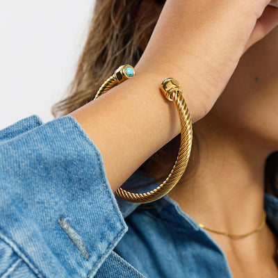Polly - Gold Rope Bracelet