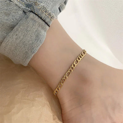 Nell - Gold Loop Anklet