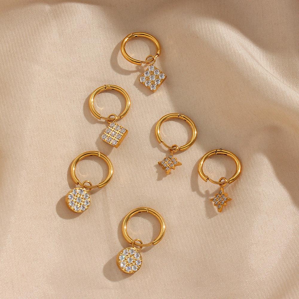 Renee - Gold Earrings