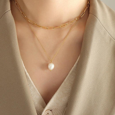 Safiya - Freshwater Pearl Necklace