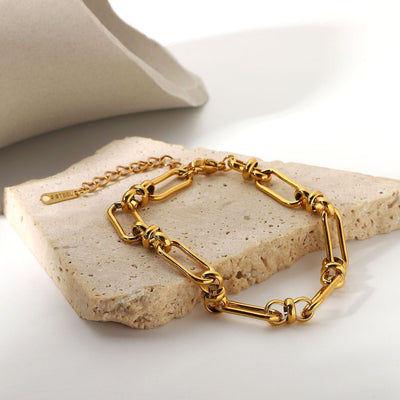 Maeve - Gold Link Chain Bracelet