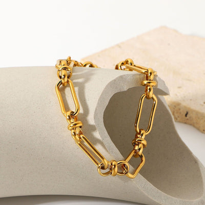 Maeve - Gold Link Chain Bracelet