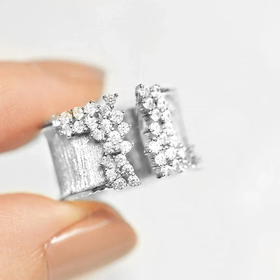 Talia - Diamond Sparkle Open Ring