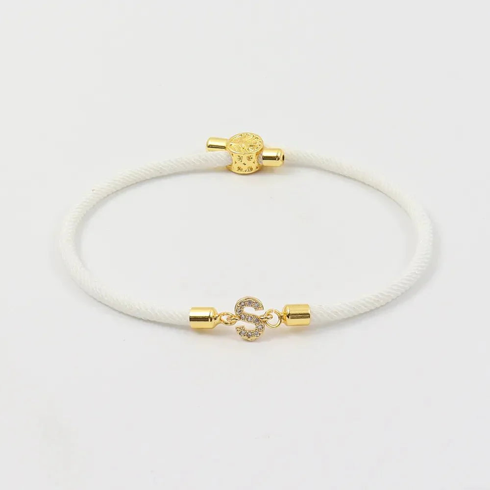 Liora - Adjustable Letter Initial Bracelets