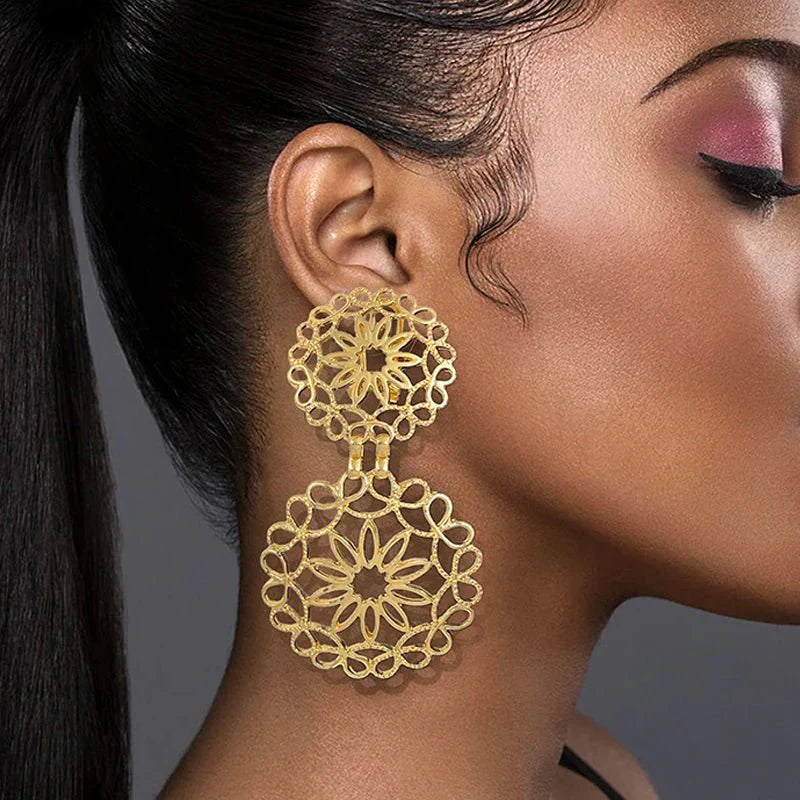 Lyra - Geometric Bold Earrings