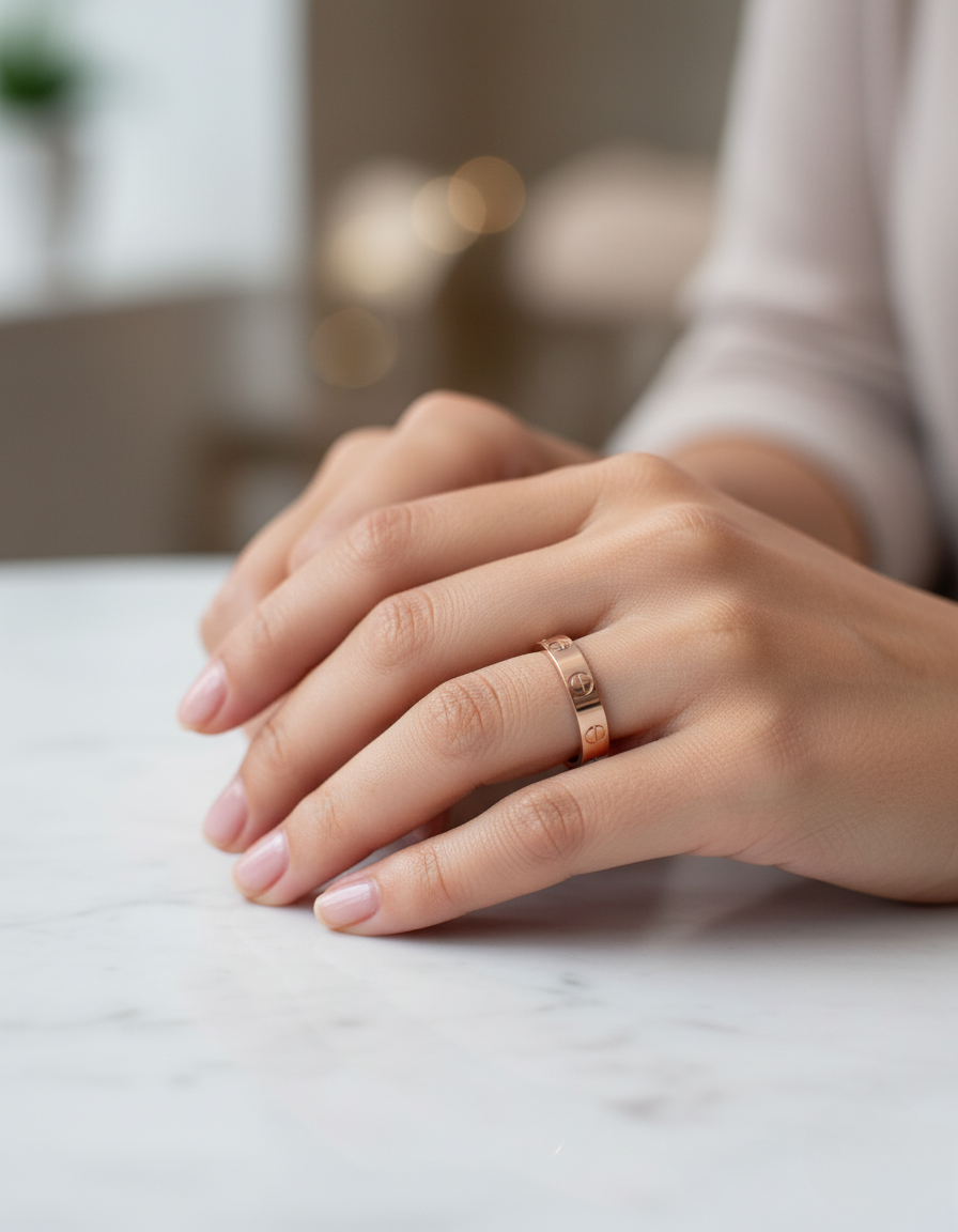 Lumaire – Eternal Ring Rose Gold