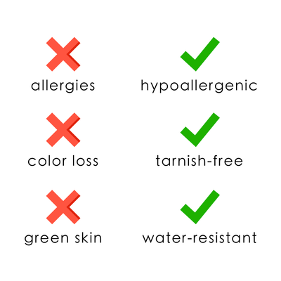 Mallory - Love Initial Letter Necklace