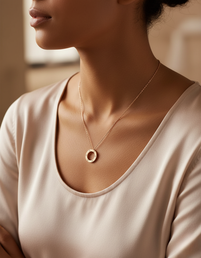 Lumaire – Eternal Necklace Rose Gold