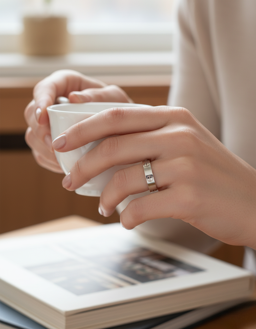 Lumaire – Eternal Ring Silver