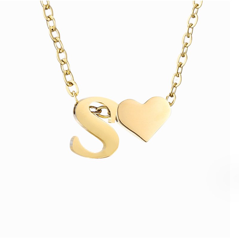 Niamh - Love & Letter Initial Necklace