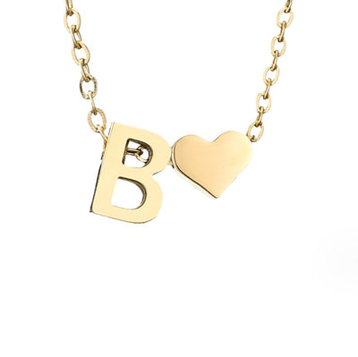 Niamh - Love & Letter Initial Necklace