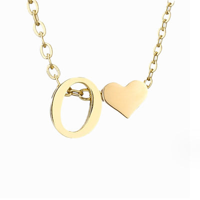Niamh - Love & Letter Initial Necklace