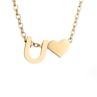 Niamh - Love & Letter Initial Necklace
