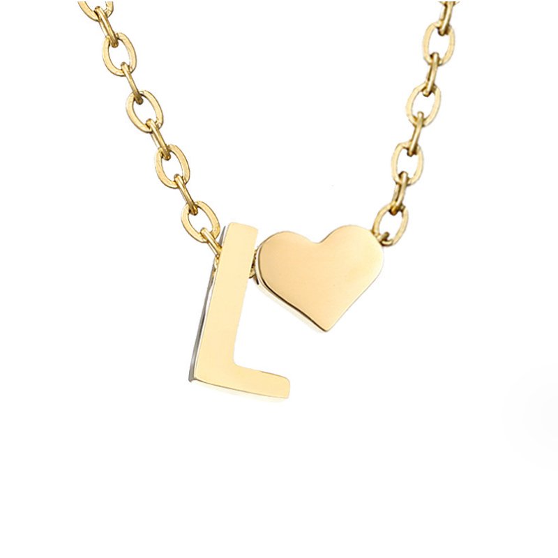 Niamh - Love & Letter Initial Necklace