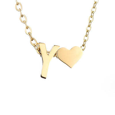 Niamh - Love & Letter Initial Necklace