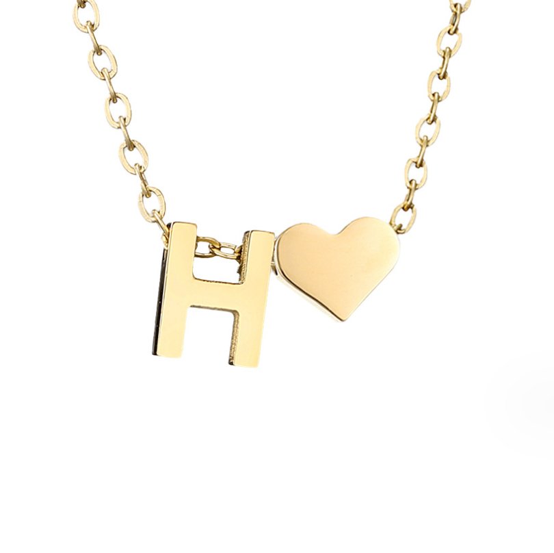 Niamh - Love & Letter Initial Necklace