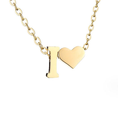 Niamh - Love & Letter Initial Necklace