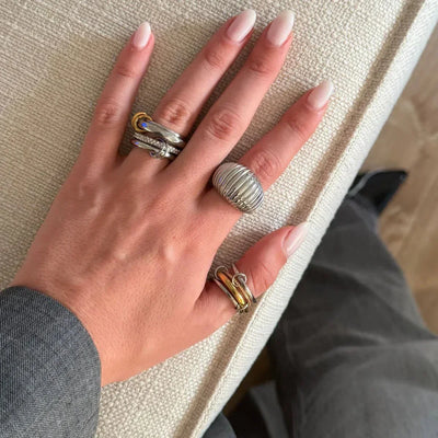 Susan - Diamond Ring Stack