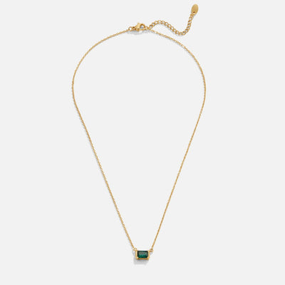 Sarai - Green Emerald Necklace