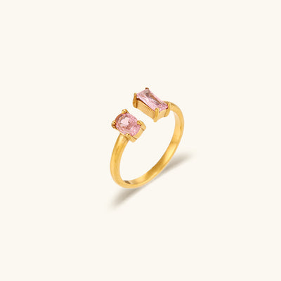 Noelle - Gemstone Gold Ring