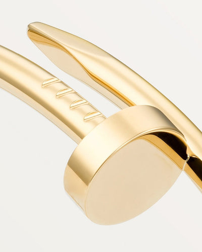 Snowlier - Gold Screw Bracelet